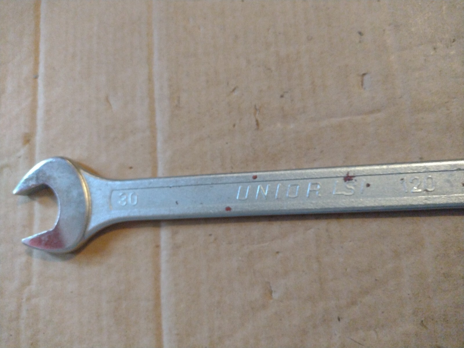 UNIOR LSI 120 COMBINATION SPANNER Size 30