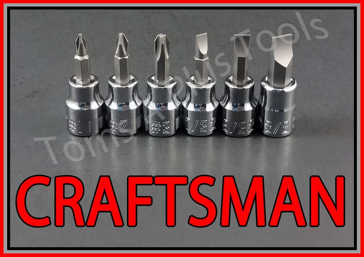 CRAFTSMAN TOOL 27pc SAE METRIC MM Hex Allen Torx key ratchet wrench socket set