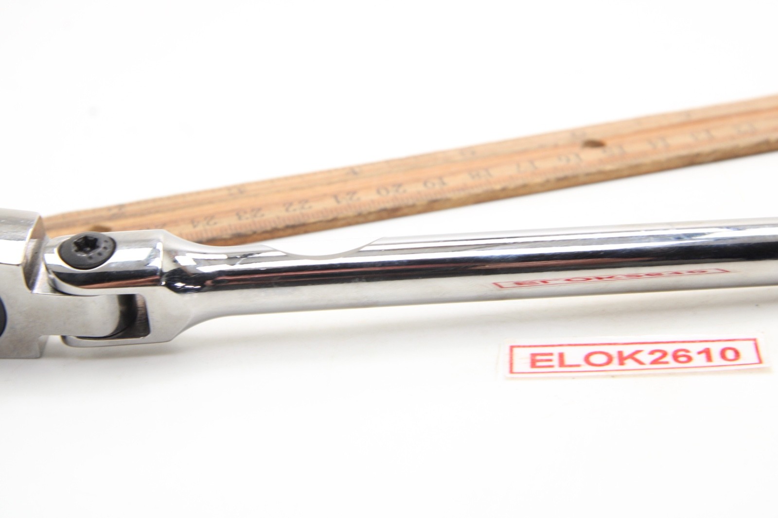Snap On FHBF80A 3/8″ Drive Black/Orange Soft Grip Bent HandleFlex Head Ratchet