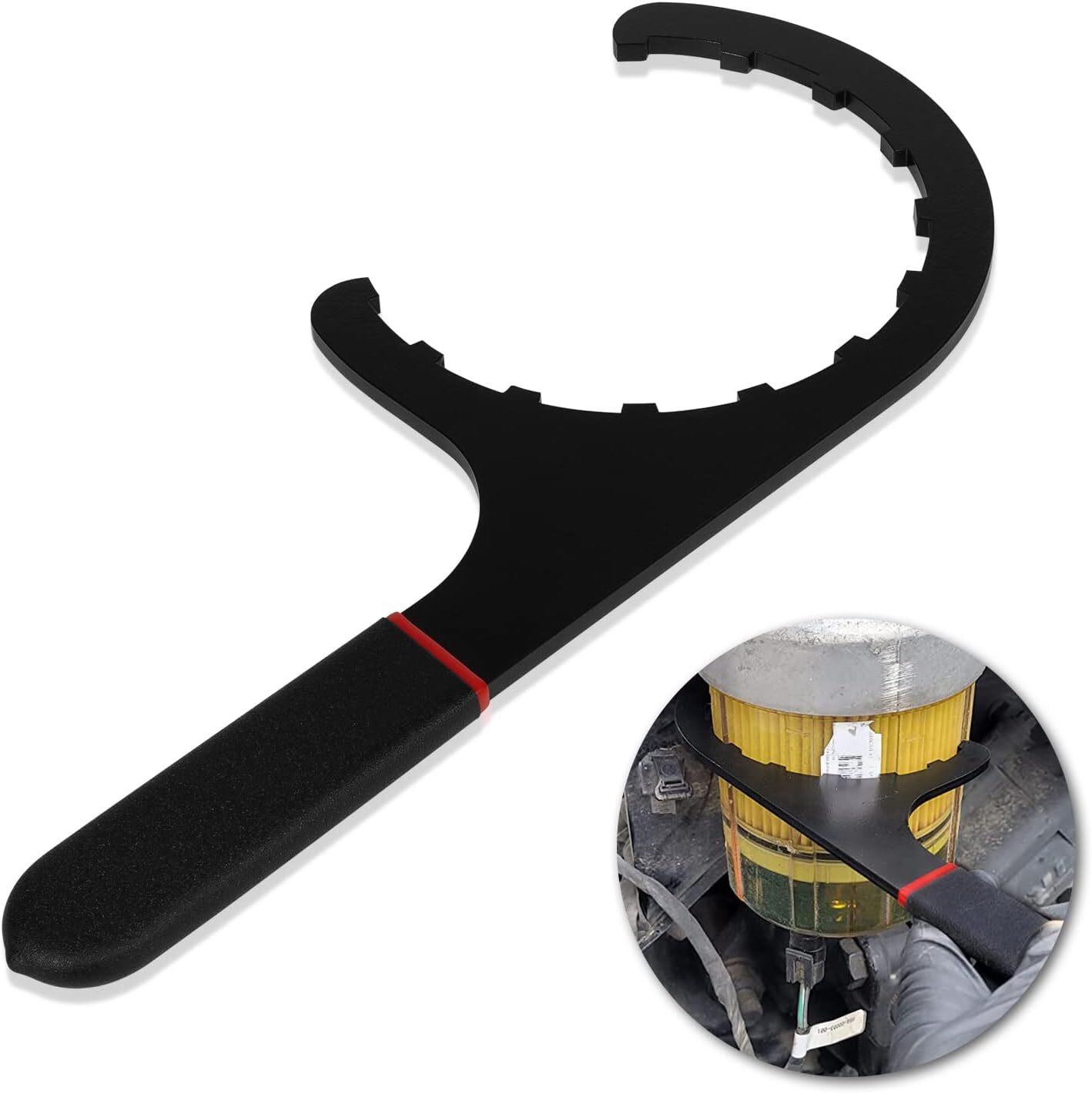 61060 Diesel Filter Wrench Removal Tool For Kenworth, Peterbilt & Cummins Diesel