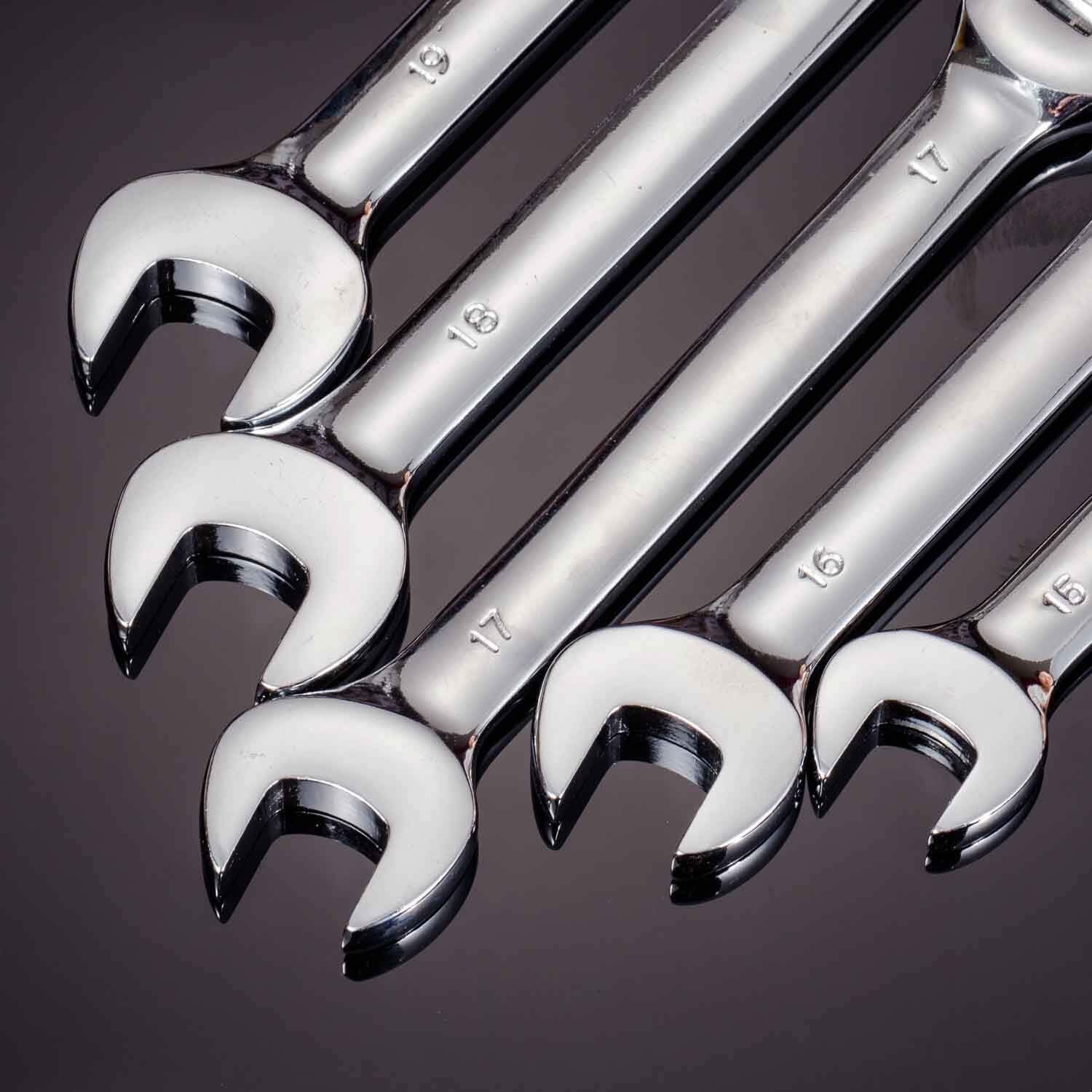 Flexible Ratchet Wrench 6-32mm Spanner Gear Ring Ratcheting Metric Flex Head