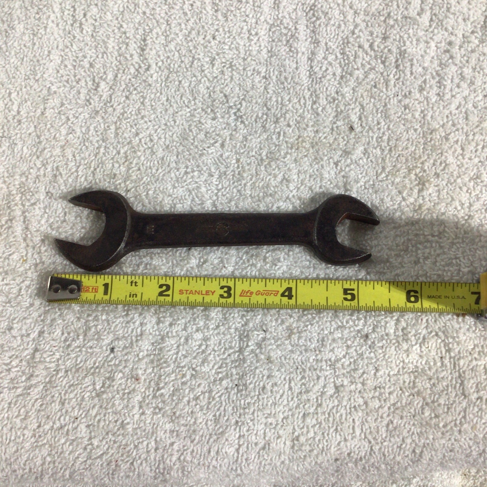 Vintage Honda Motors HM Double Open End Wrench 14mm & 17mm