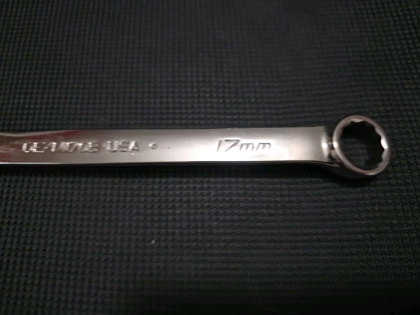 Snap-On Tools USA NEW 17mm Metric Standard Chrome Combo Wrench OEXM170B