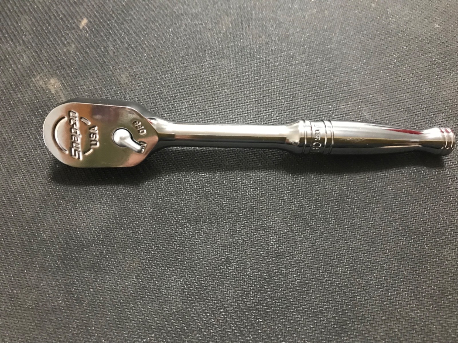 Snap On Tools 3/8″ Drive 80 Tooth Standard Handle Chrome Ratchet F80 New