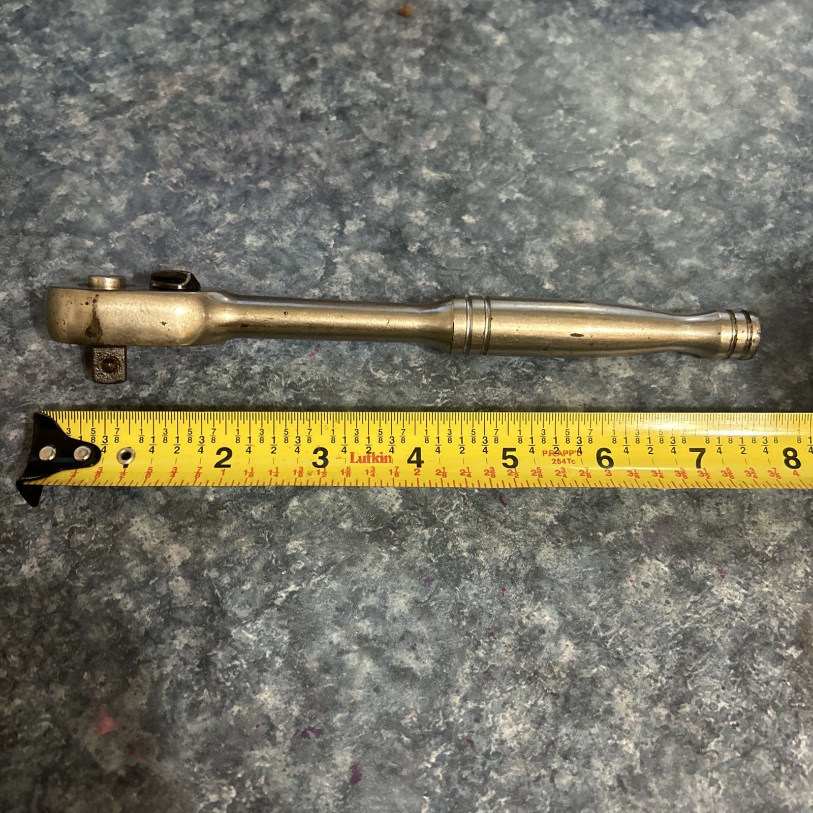 Powerbuilt CR-V 3/8″ Drive Ratchet 7.75″ Long With quick release
