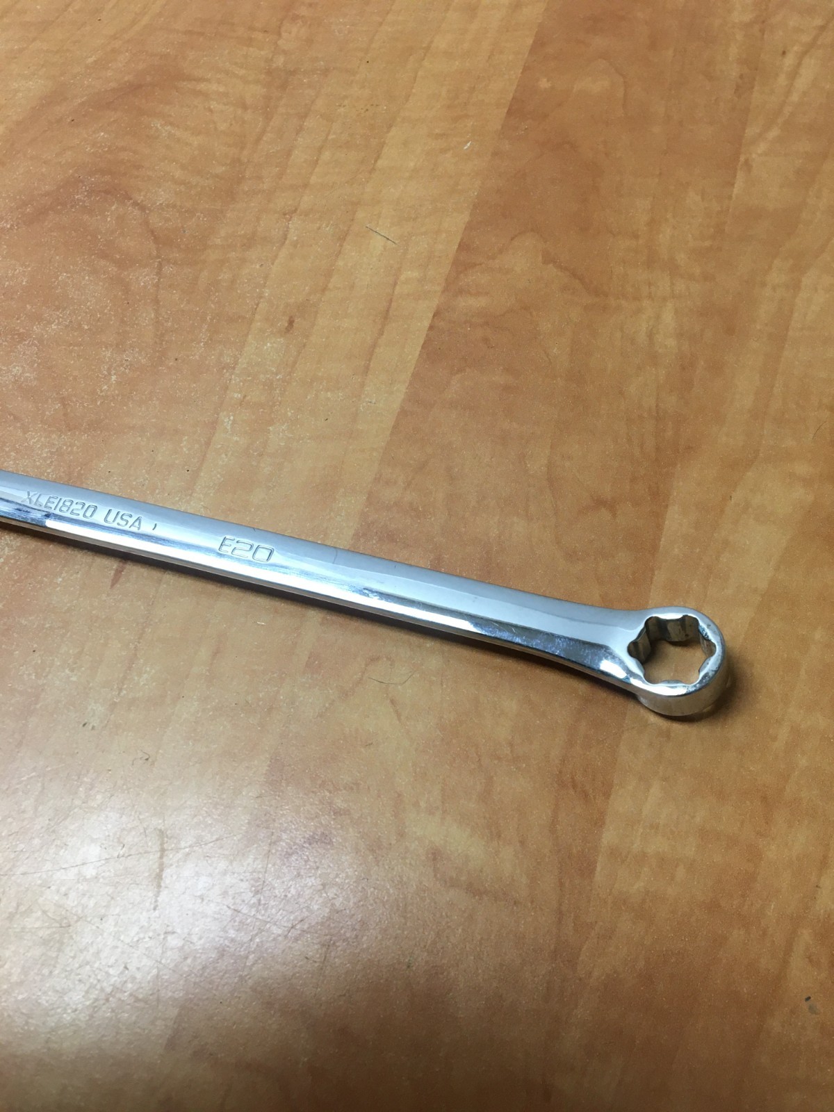 Snap-On Inverted Torx Long Double Box Wrench XLE1820 E18 E20 10° Offset