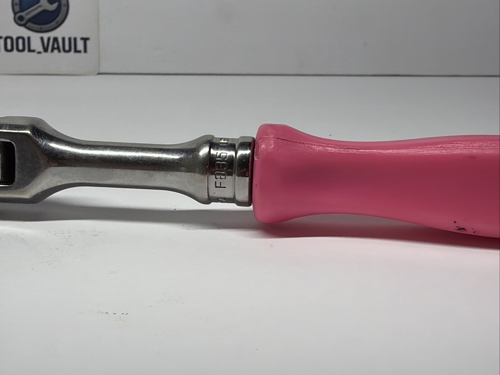 Snap On Tools F835 RARE Electric Pink Hard Handle 3/8″ Drive Ratchet FLEX HEAD