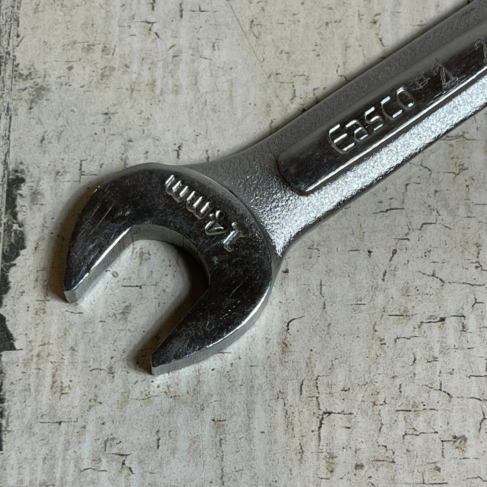 EASCO 14mm 63614 Combination Wrench 12 Point Made In USA Vintage Forged Alloy