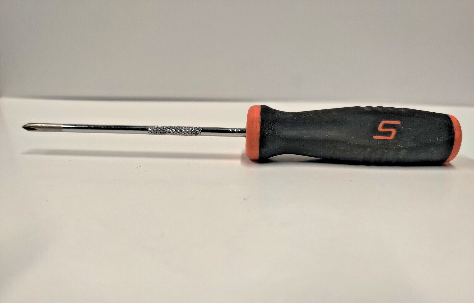 SNAP ON SGDP300A #0 PHILLIPS BLACK /ORANGE MINI SOFT GRIP HANDLE SCREWDRIVER