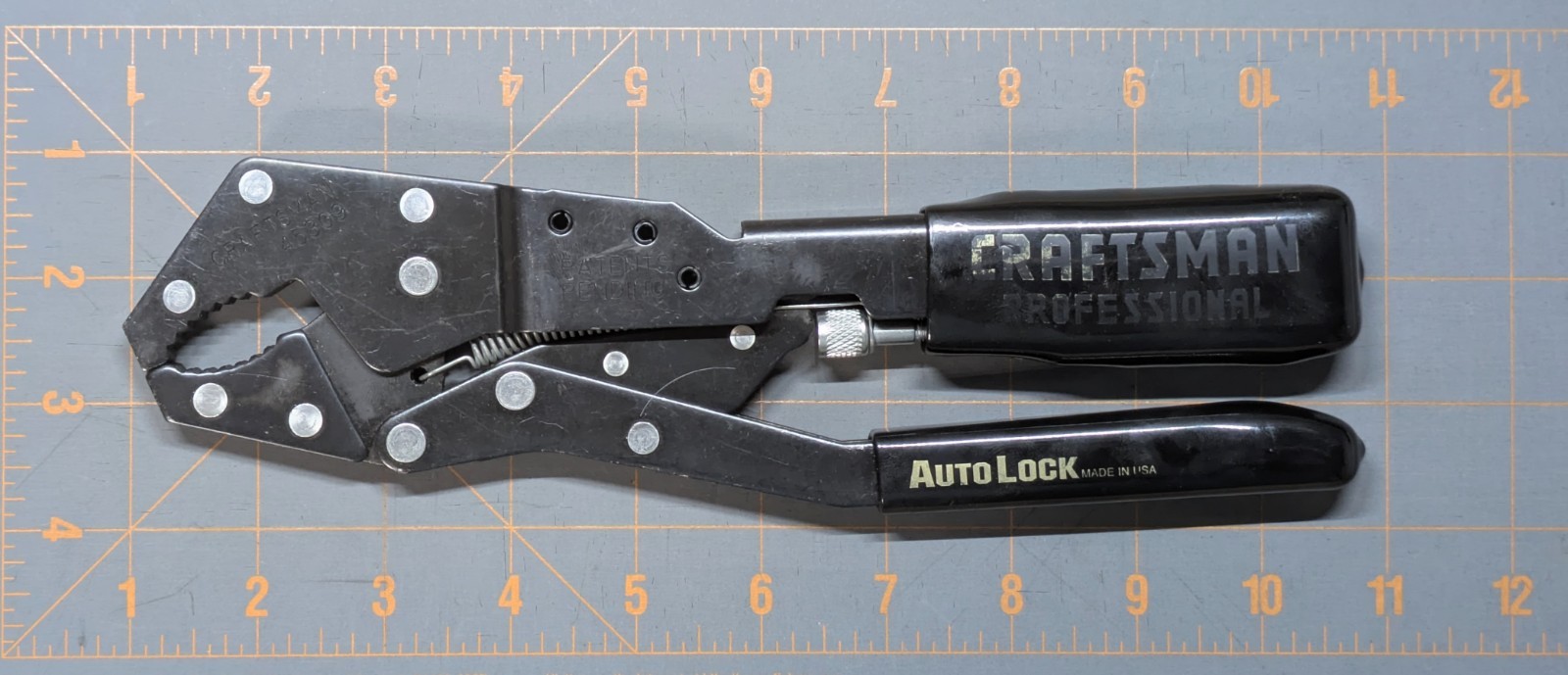 Craftsman Professional 45309+45307 Auto Lock Pliers + Clench Wrench + Robo Grip