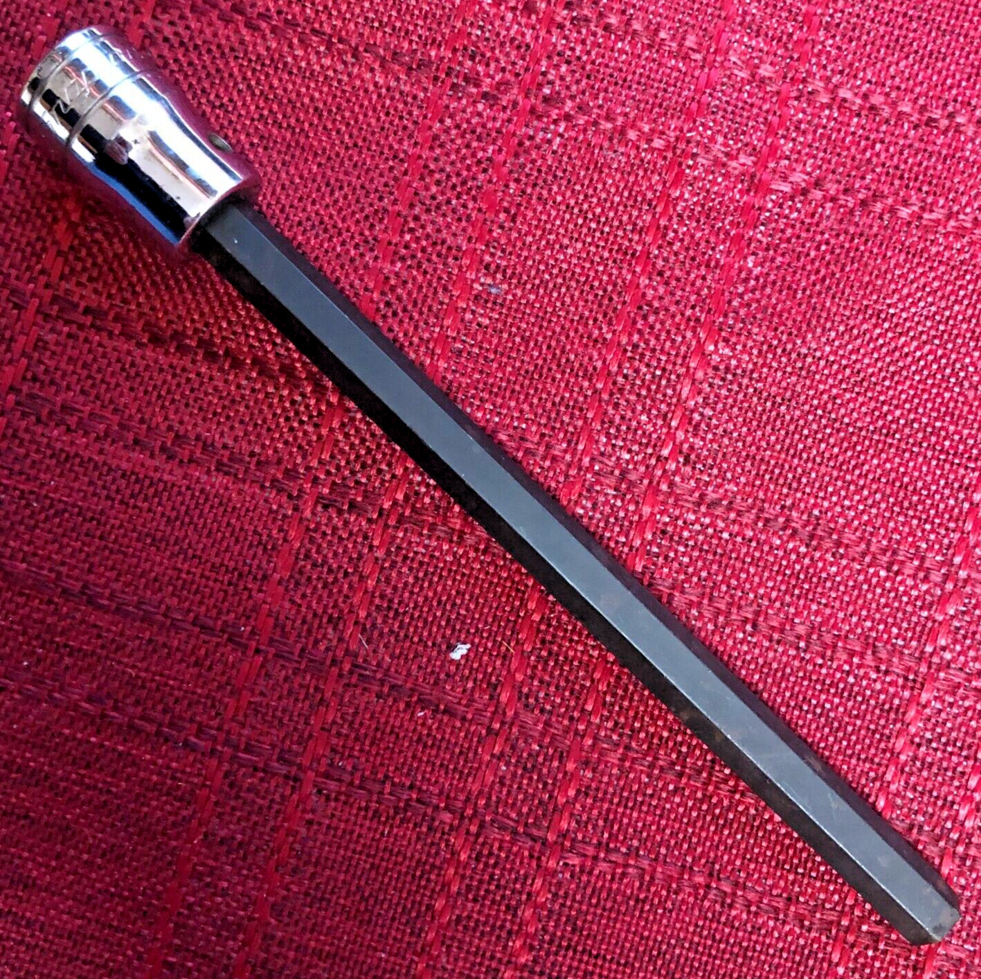 Snap On FA10L SAE 5/16″ Chrome Long Hex Bit Socket 3/8″dr 6″L 1995 USA Good 8/10