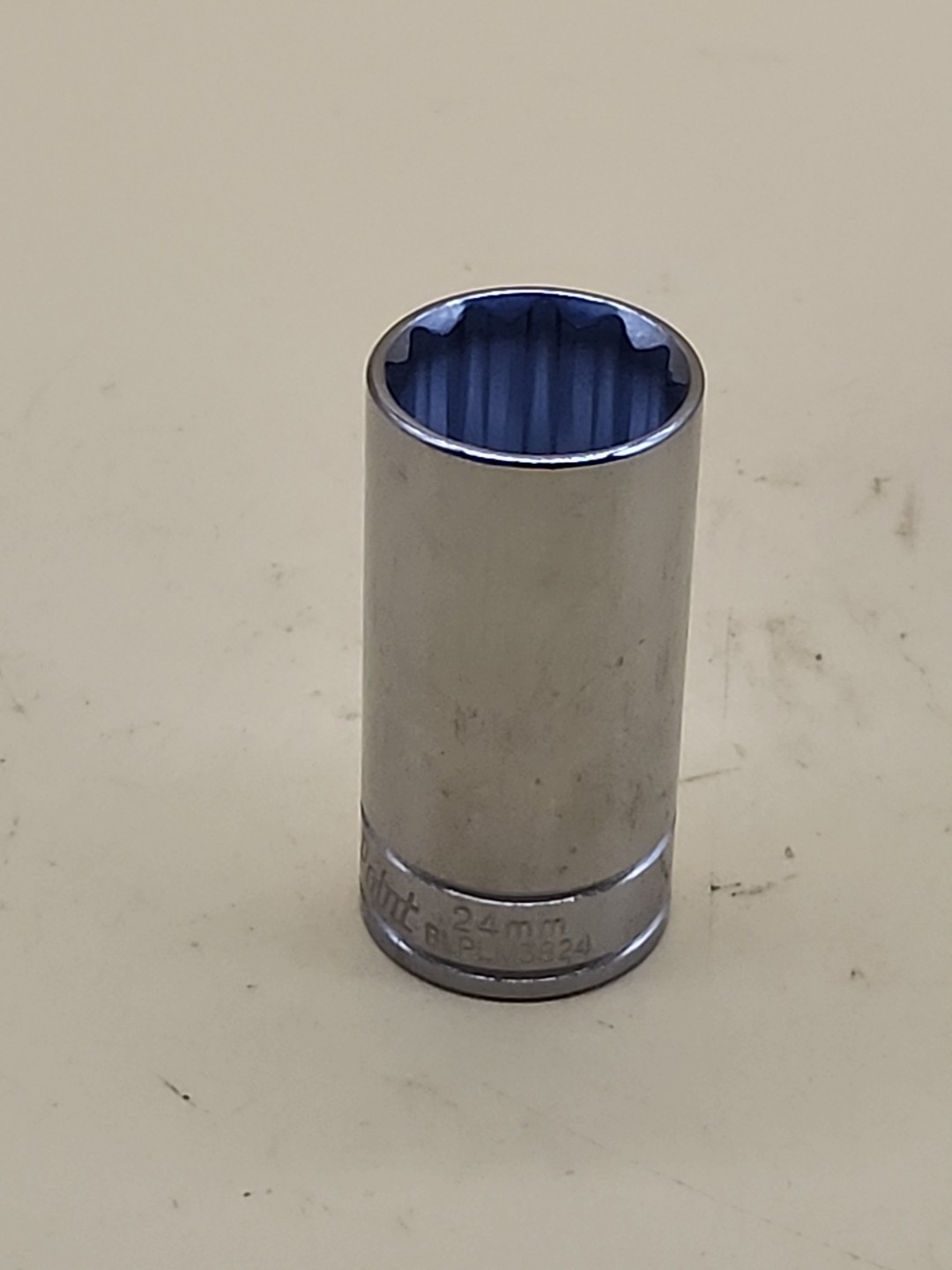 Blue -Point Tools BLPLM3824 24mm Metric Deep Socket 3/8″ Drive 12 Pt USA
