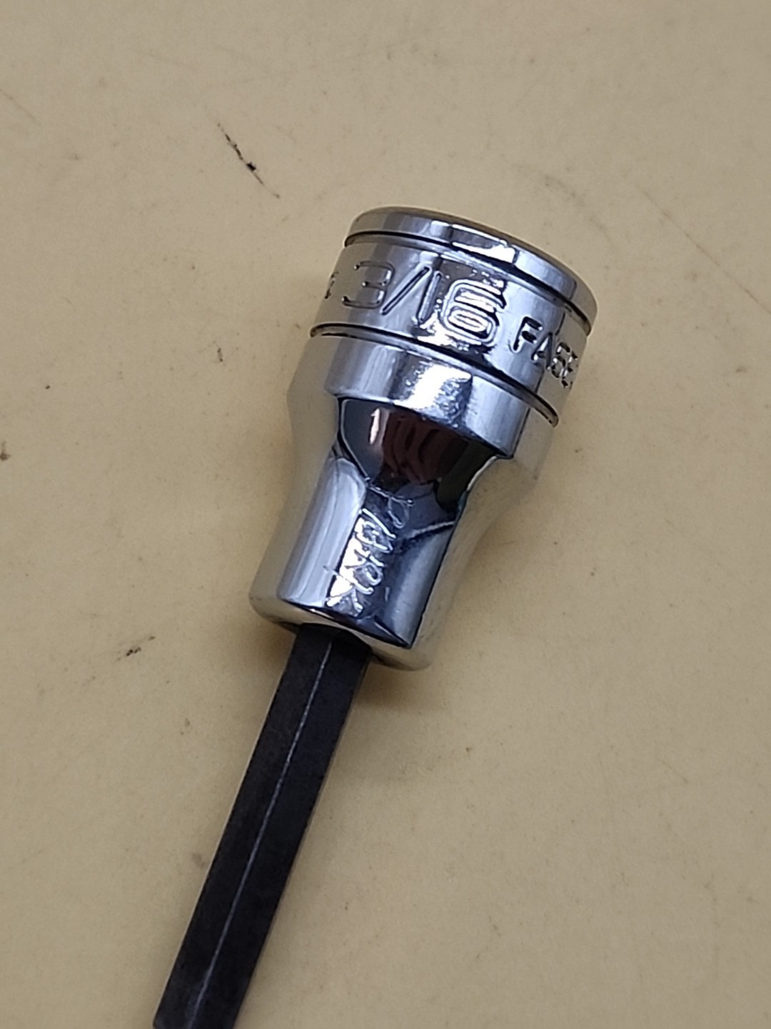 Snap- on Tools FA5E 5/32″ SAE Hex Bit Socket Driver 3/8″ Drive USA