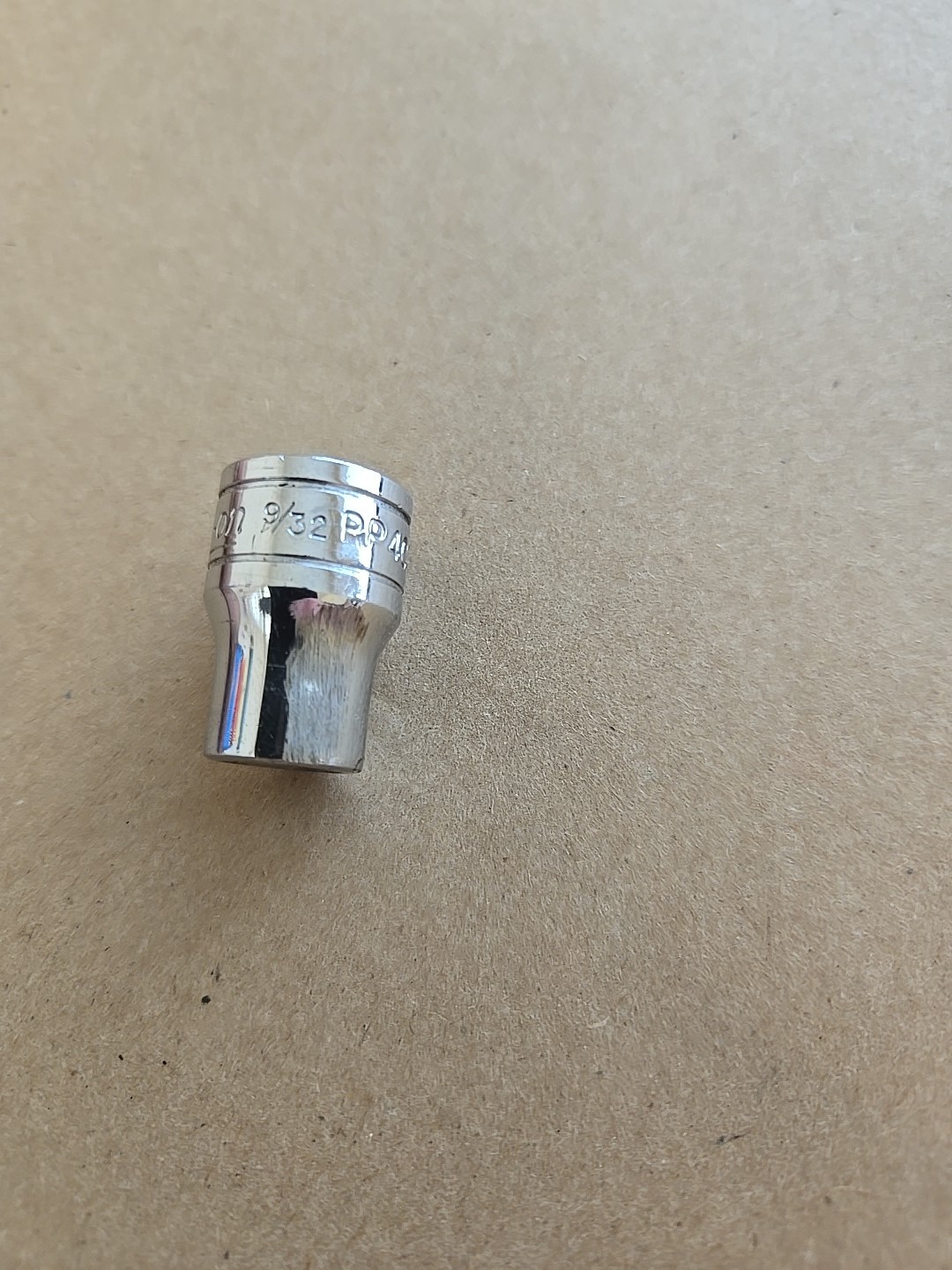 Snap On 3/8″ Drive 9/32″ SAE Chrome Internal Pipe Plug Socket USA PP409