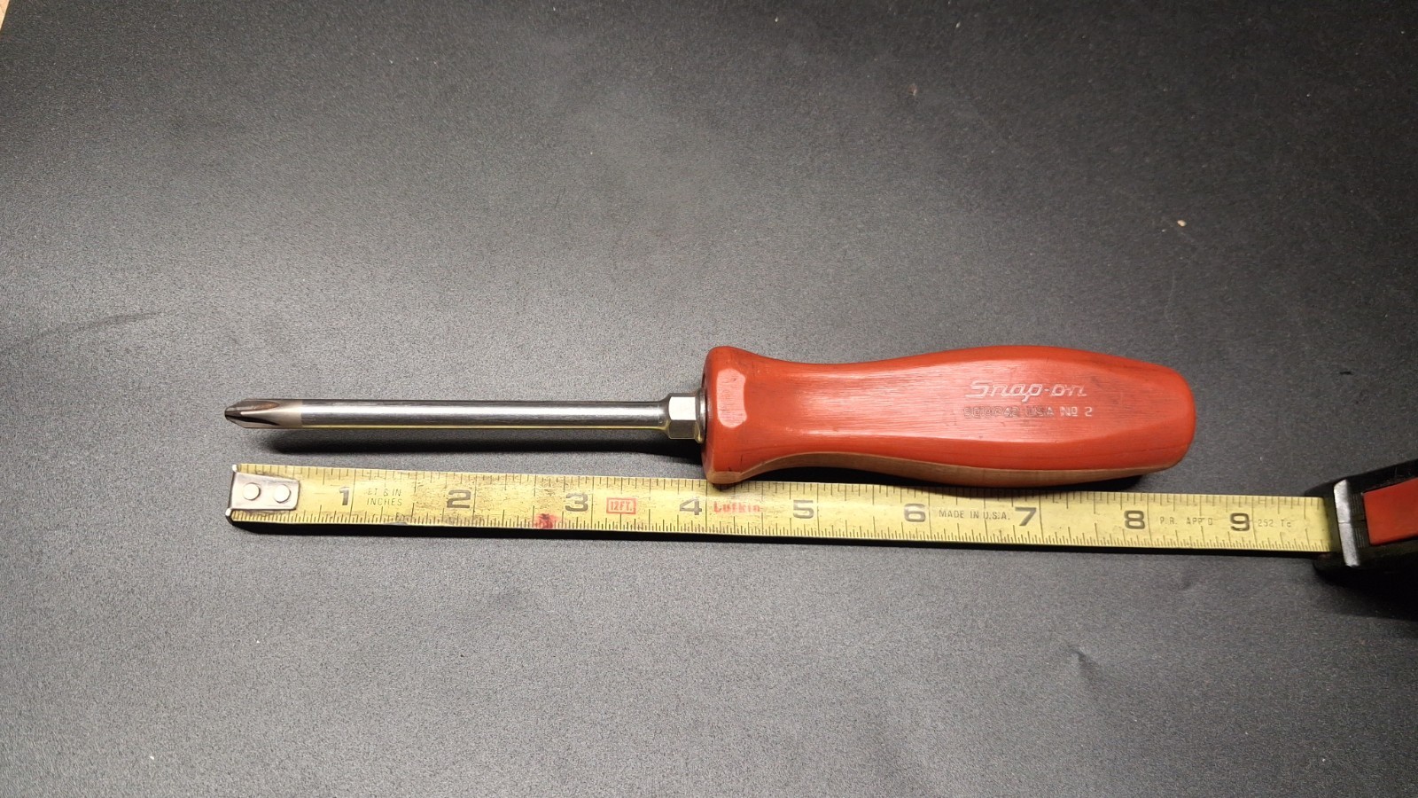 Snap-on SDDP42A No.2 Phillips Red Hard Handle Screwdriver