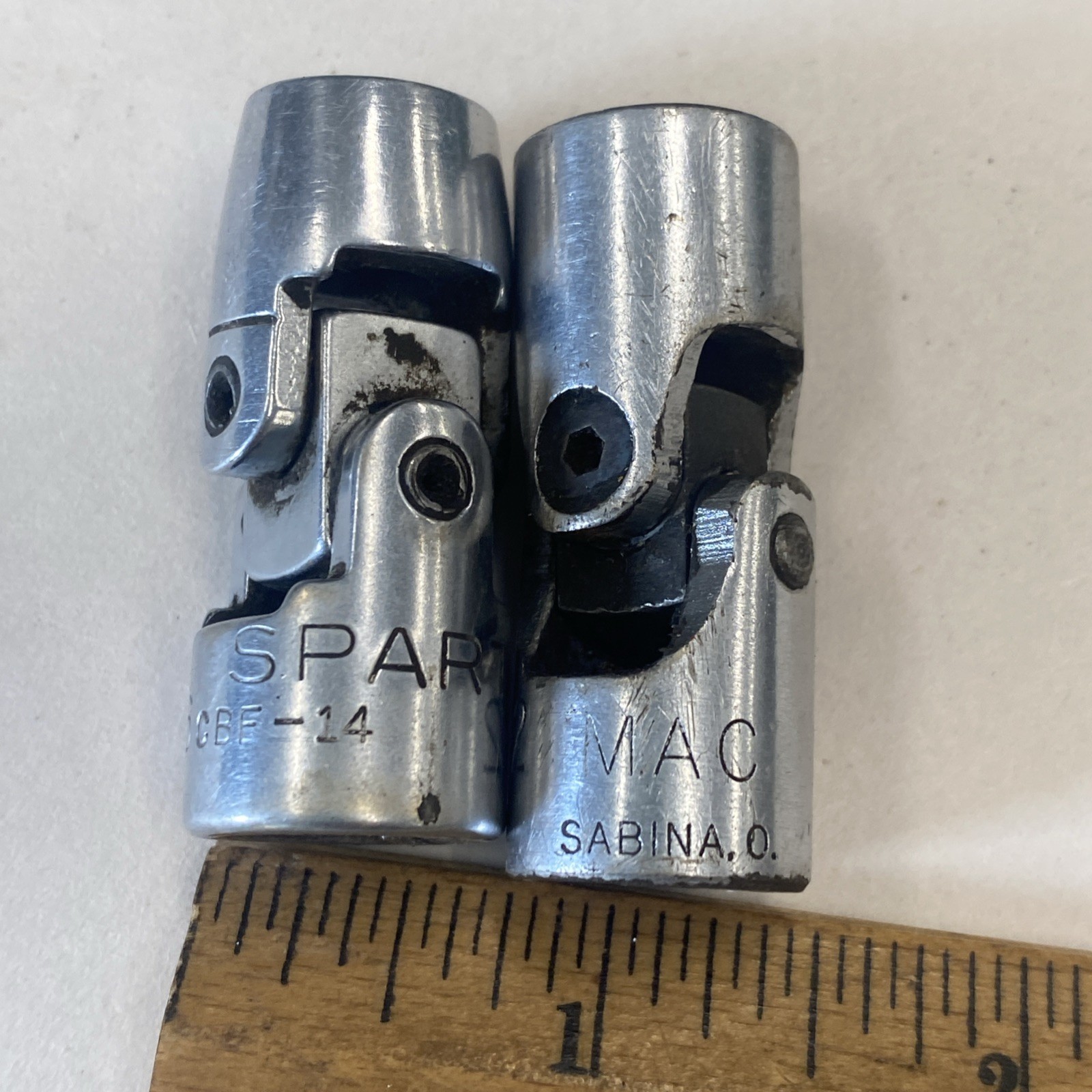 6pc S-K/Mac Mix Maker 6pt Universal Swivel 3/8 dr. Socket Set 7/16″ – 3/4″ M0911