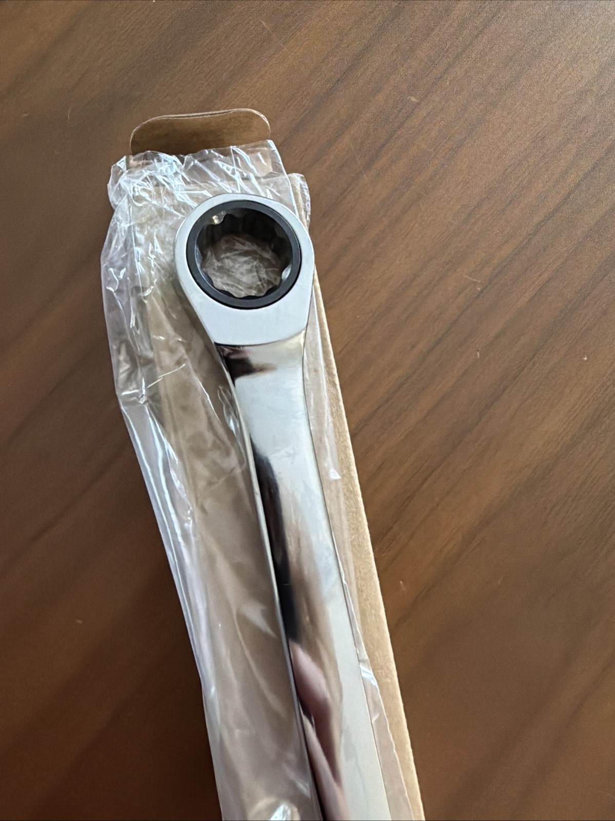 DURATECH 18mm Extra Long Ratcheting Wrench Metric, CR-V Steel