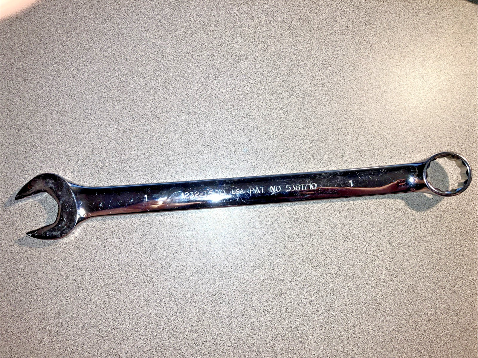 PROTO Tools 1232-T500 1″ Combination Wrench SAE Full Polish Anti-Slip Design USA