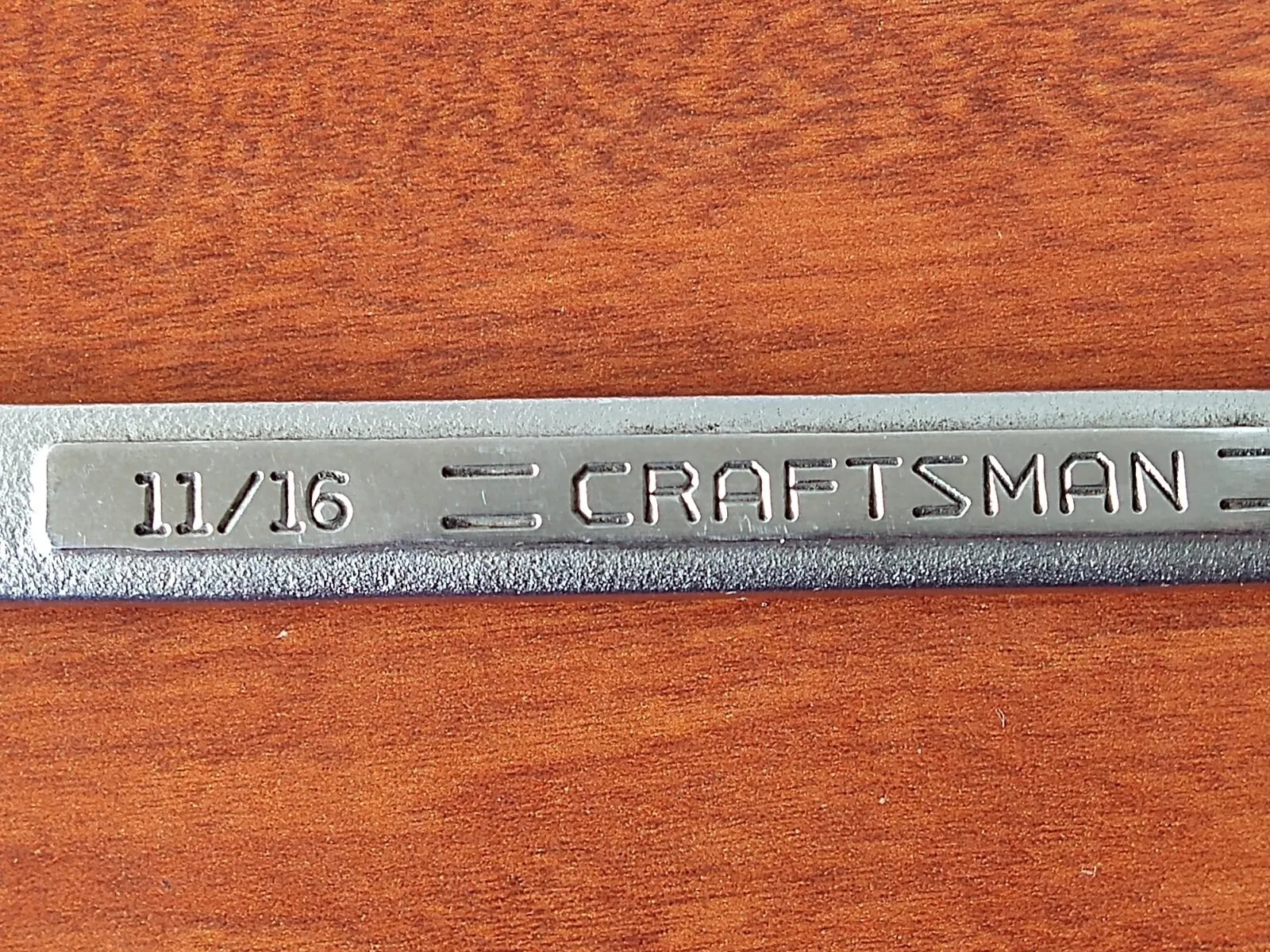 CRAFTSMAN VV44698, 11/16″ COMBINATION WRENCH, 8.6″ LONG, 12 POINT.