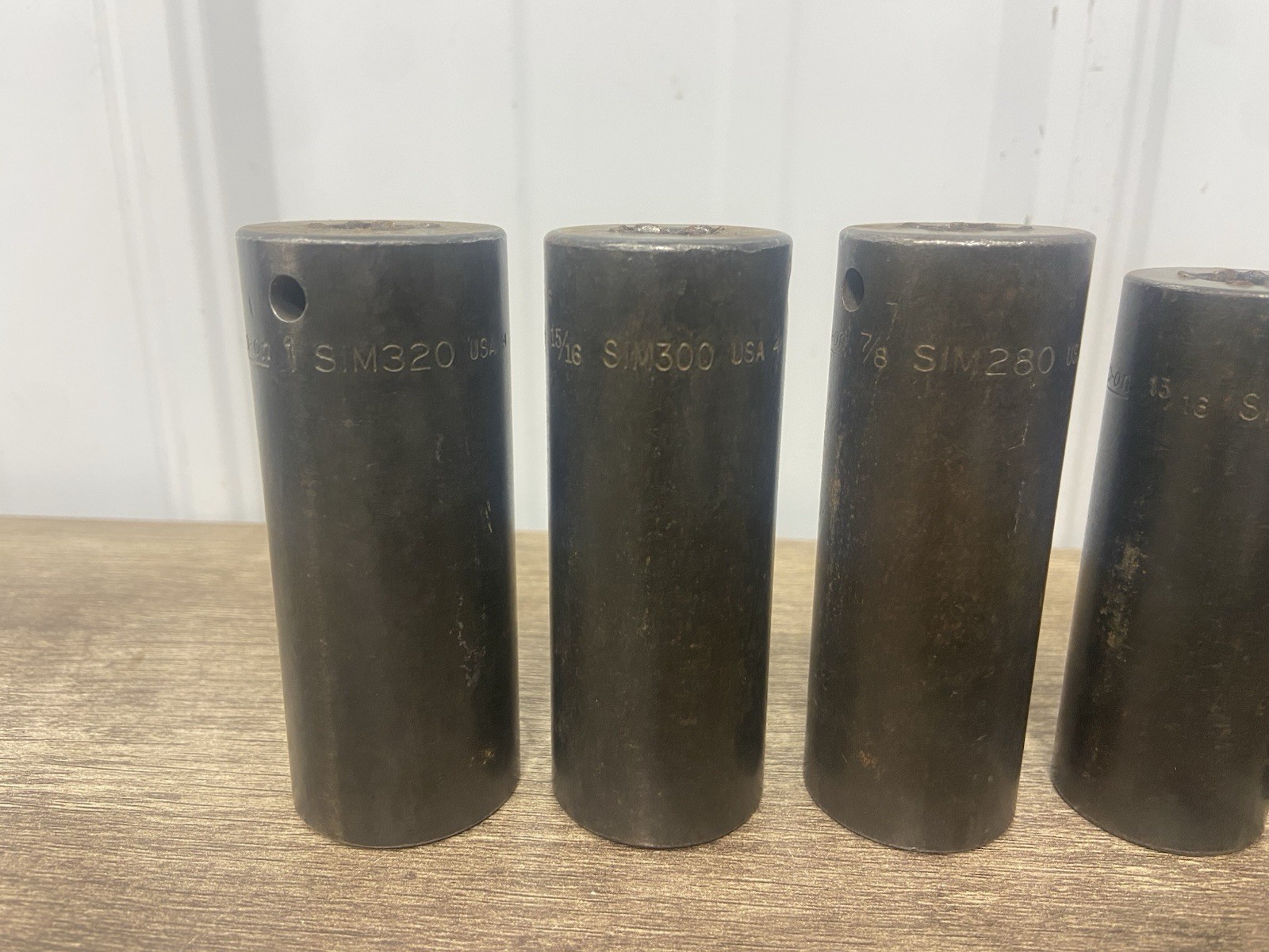 Snap-on SIM160 1/2″- SIM320 1″ Deep Impact 9pc SAE Socket Set 1/2″ Drive 6 pt