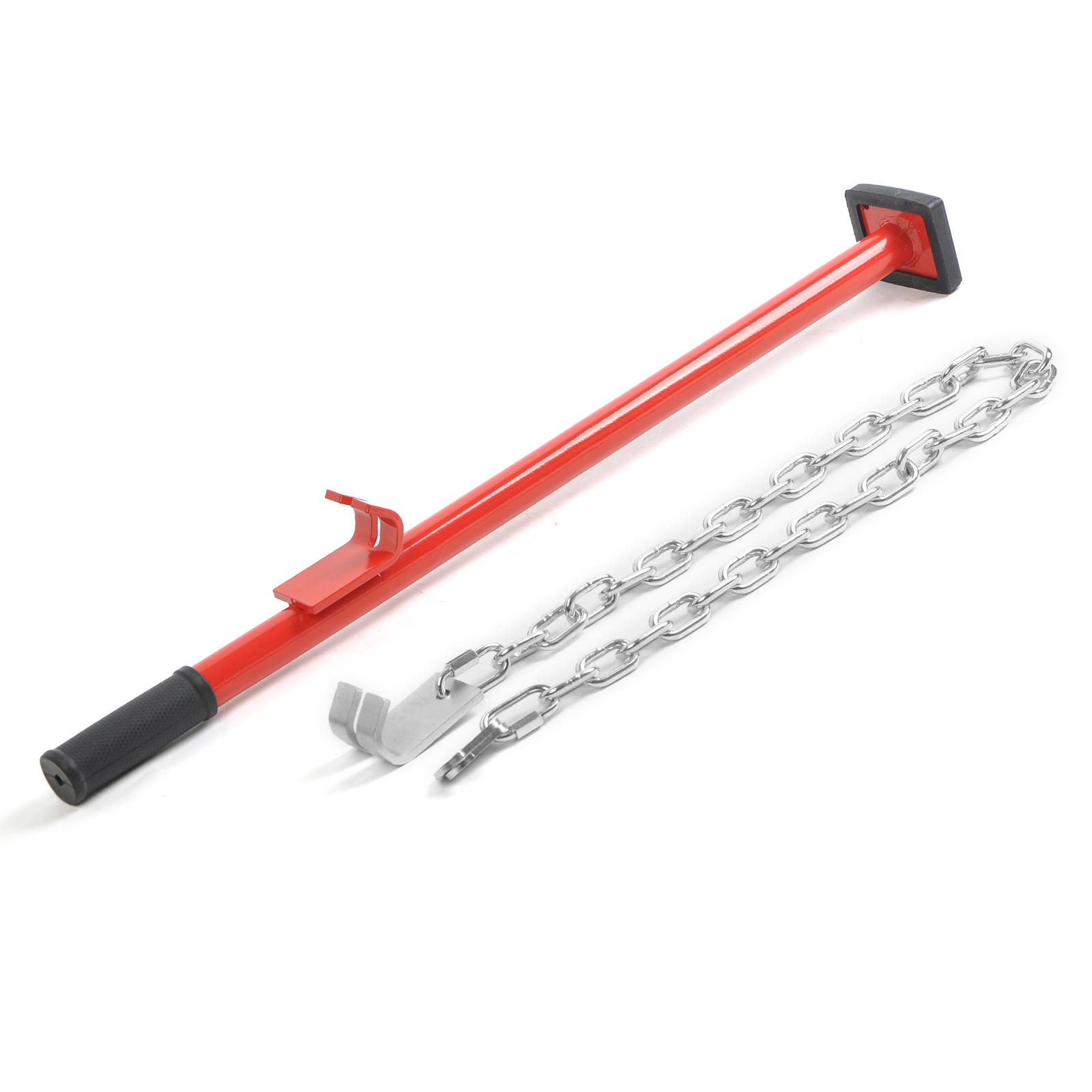 Pulling Stick Body Kit-Car Panel Bumper Alignment Repair Tool 6ft chain, J-hooks
