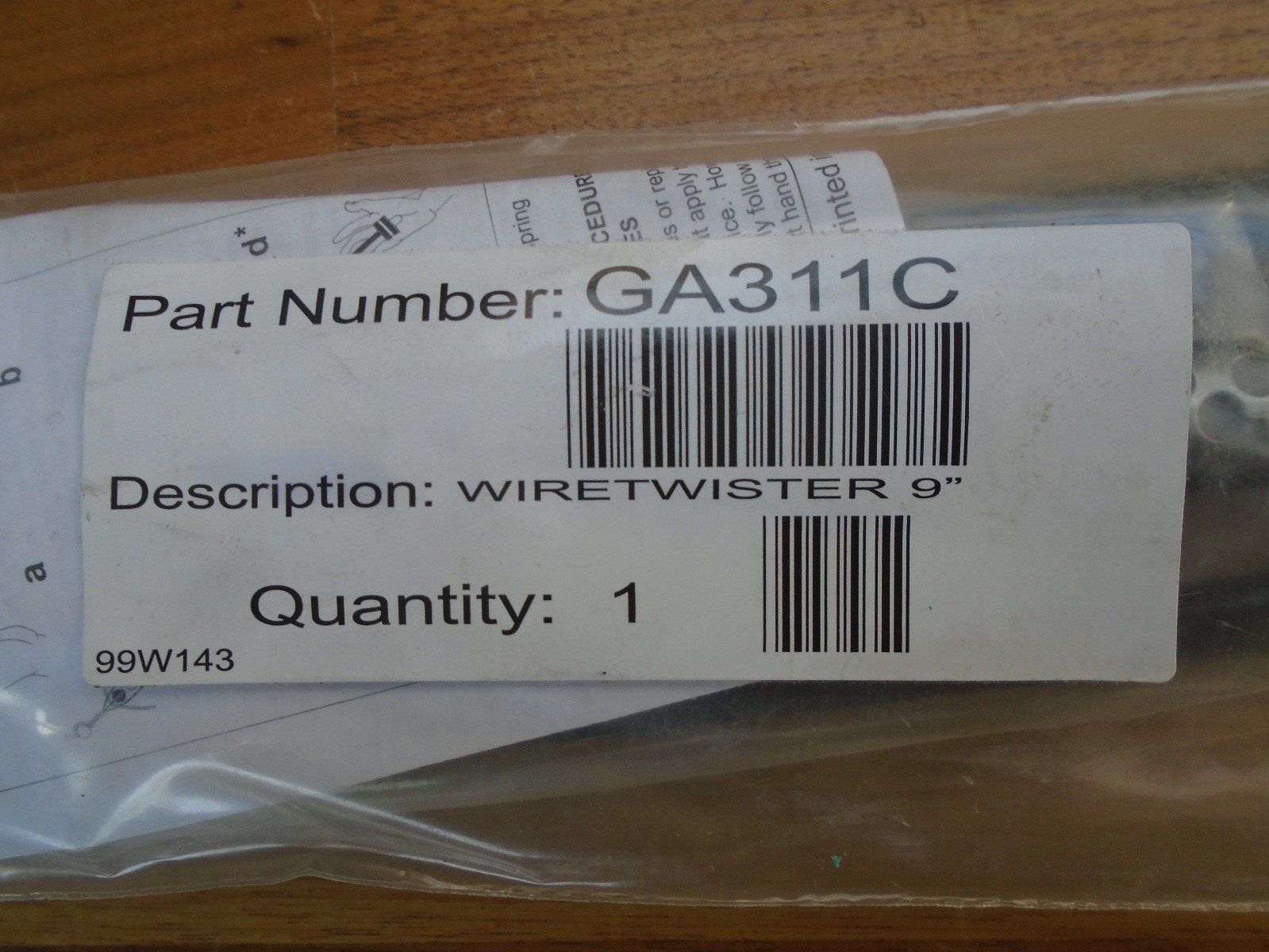Blue Point safety twist tie wire twisters cable pliers cutters GA311C USA – NEW