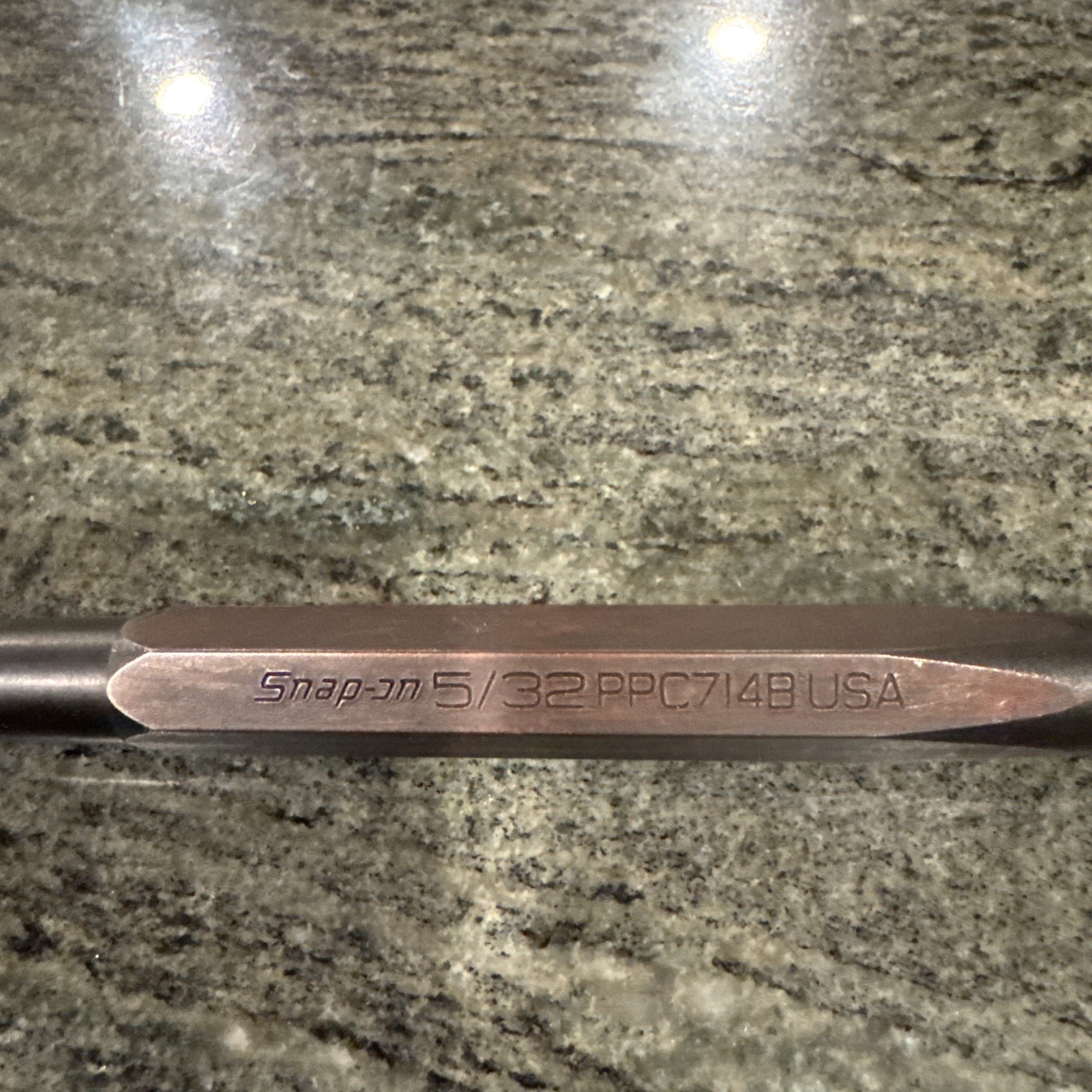 Snap On ppc714b 14” long center punch with 5/32” point edge new