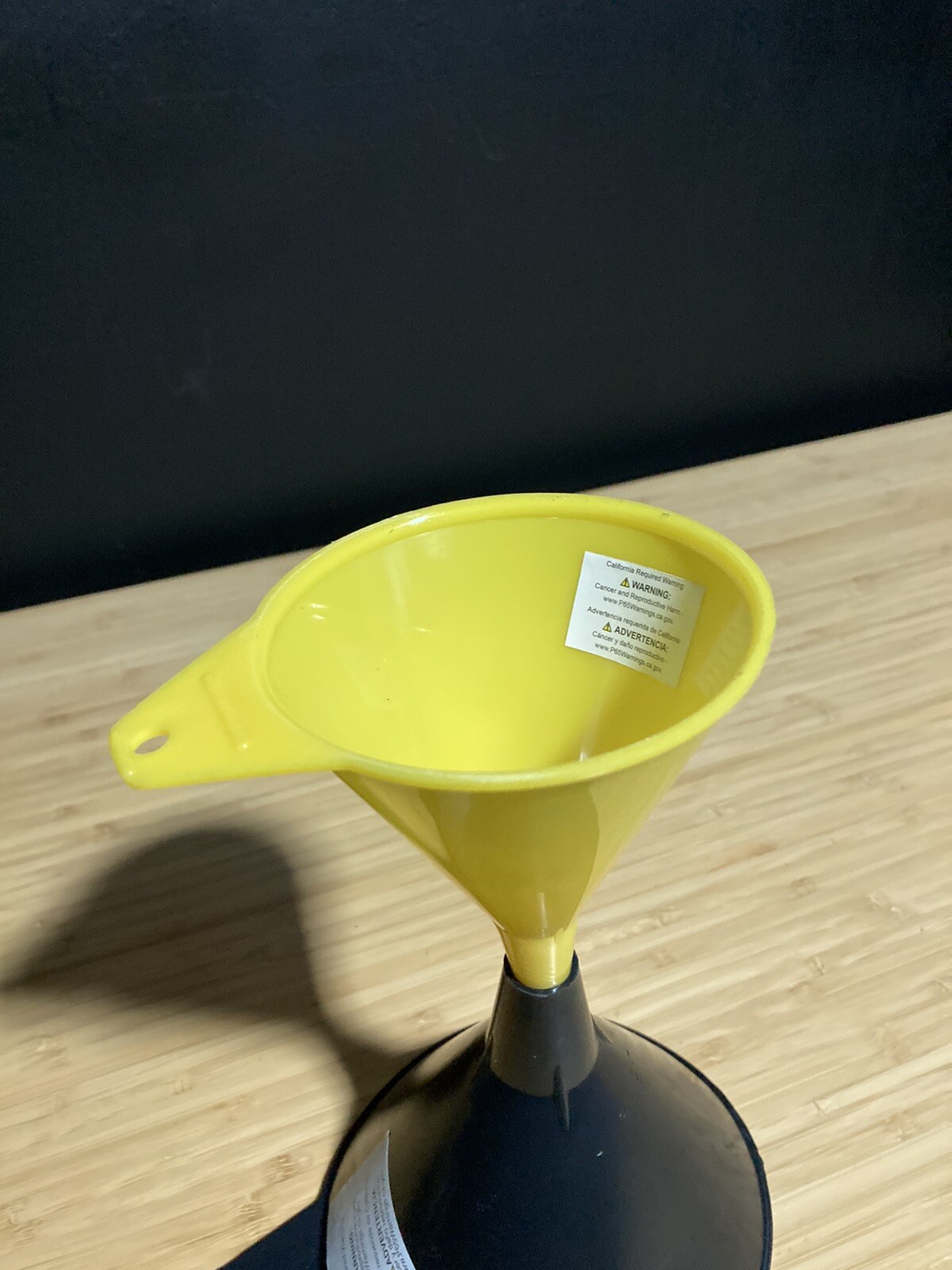 General Purpose Plastic Utility Funnel Gas Oil Fuel Kitchen 8oz 16oz 64oz