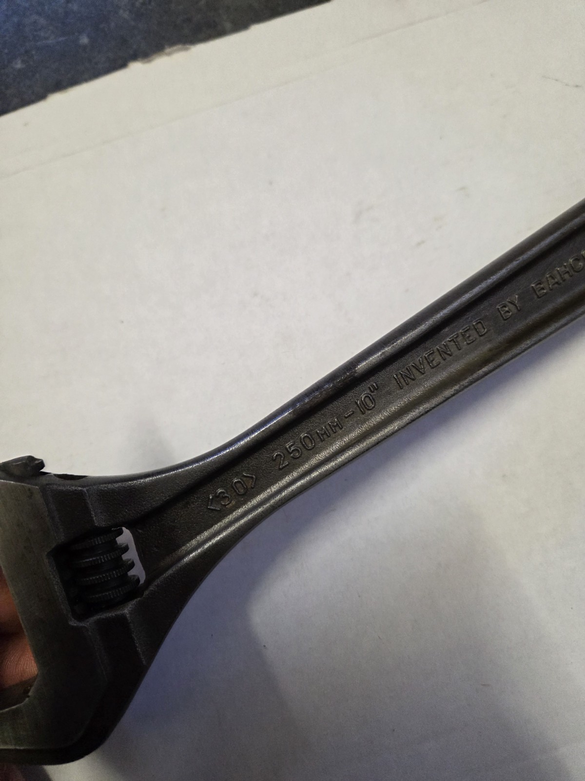Bahco Ergo 8072 10″ 250mm Adjustable Spanner Wrench Made In Sweden (A)