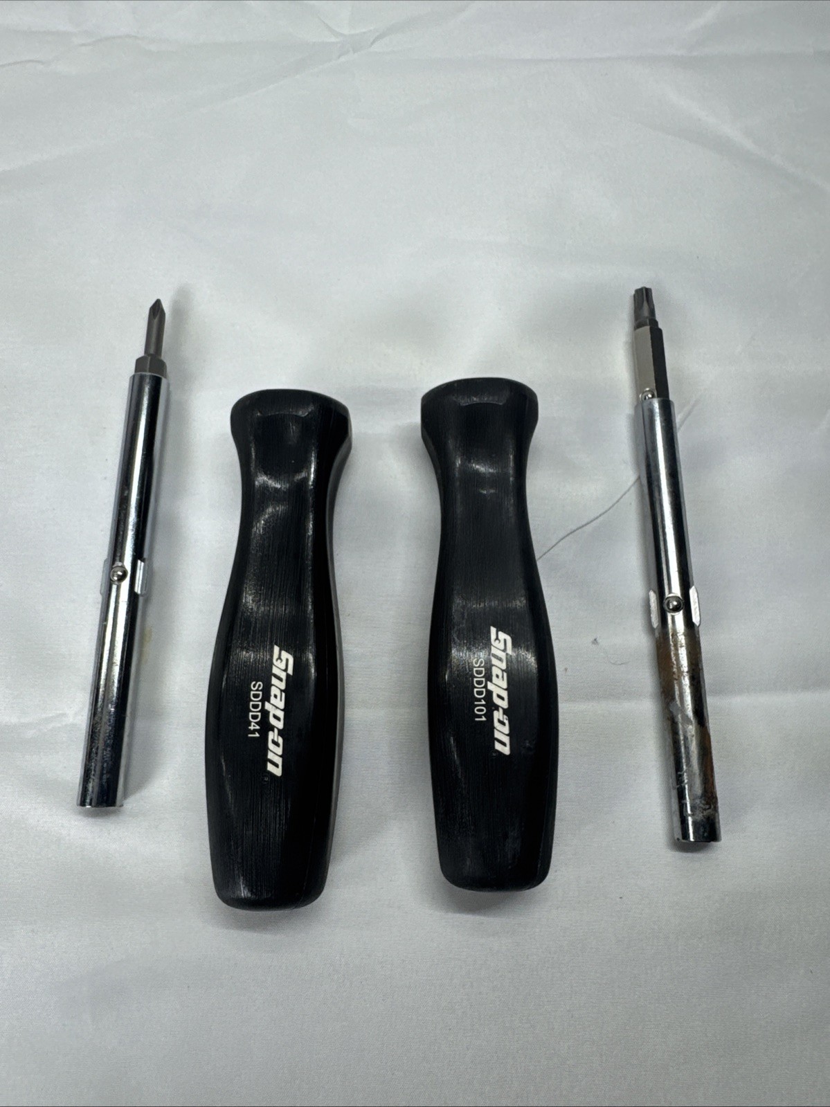 Snap-on Tools USA Hard Grip Reversible Blade Screwdriver Set SDDD41/SDDD101