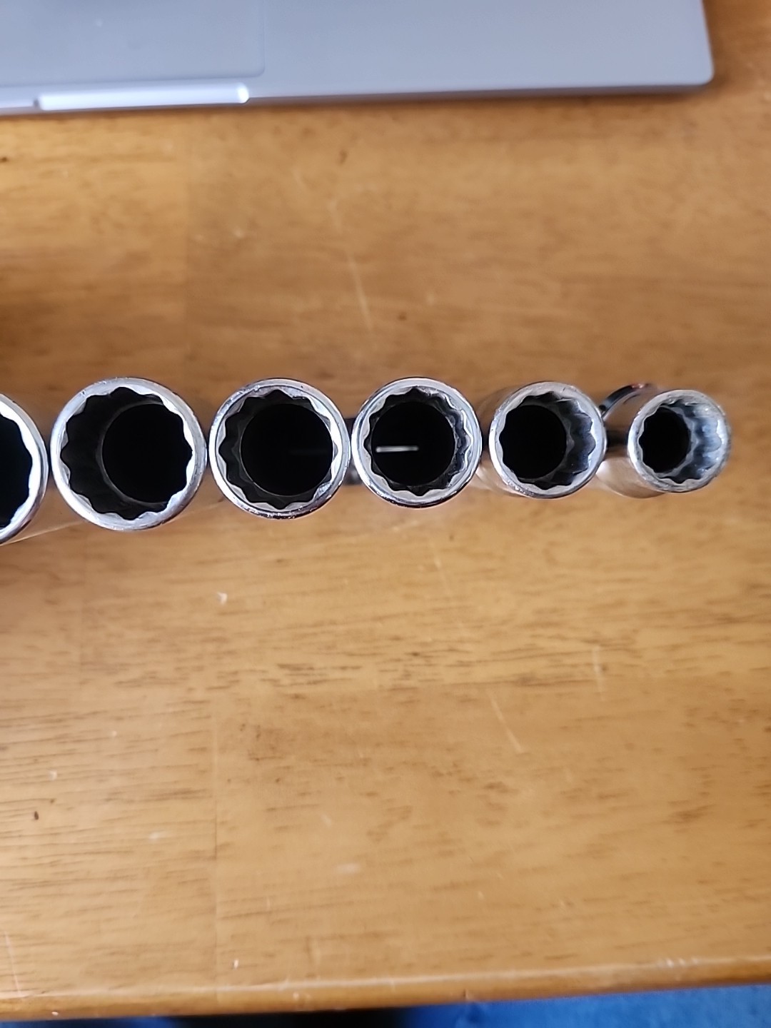 *SNAP ON TOOLS 1/2″ DRIVE 9 PC DEEP SAE SOCKET SET 12 POINT 1/2 TO 1-1/8