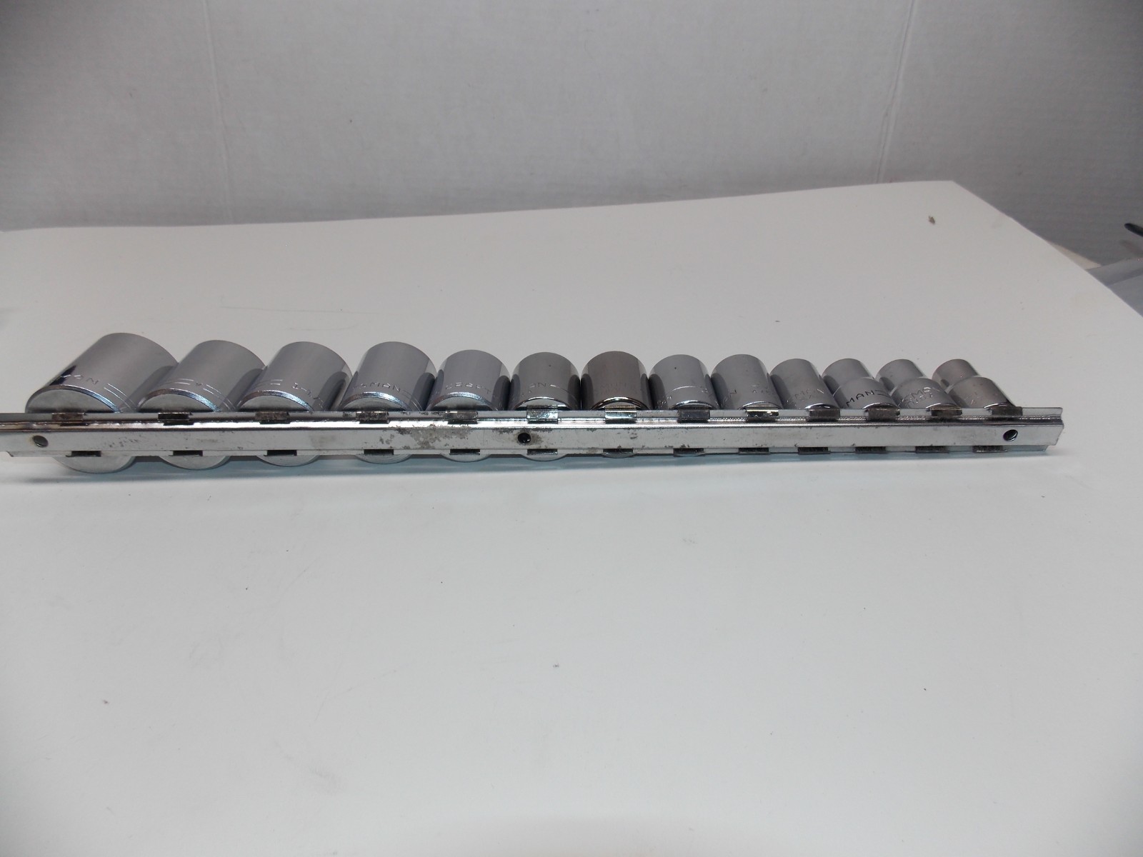 13 Pc Craftsman USA 1/2″ Dr 12 Pt Socket «V » 7/16″ to 1 1/4″ EXC FREE SHIP