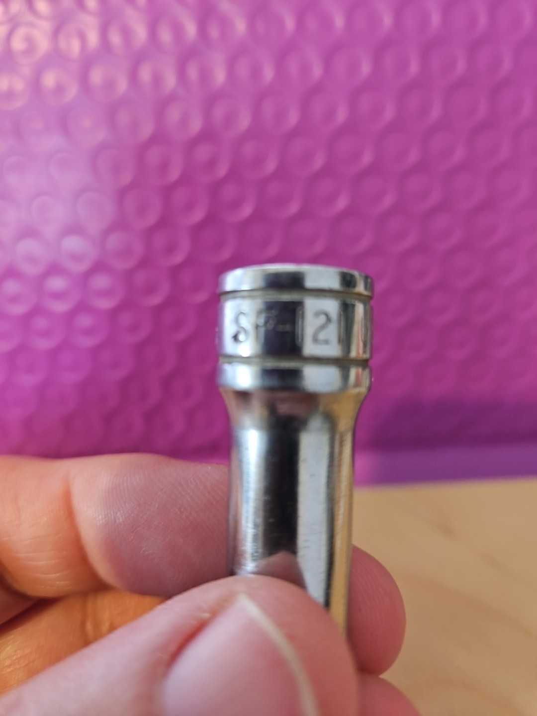 Snap-on Tools USA SF-121 3/8″ Drive 3/8” SAE 12 Point Deep Chrome Socket