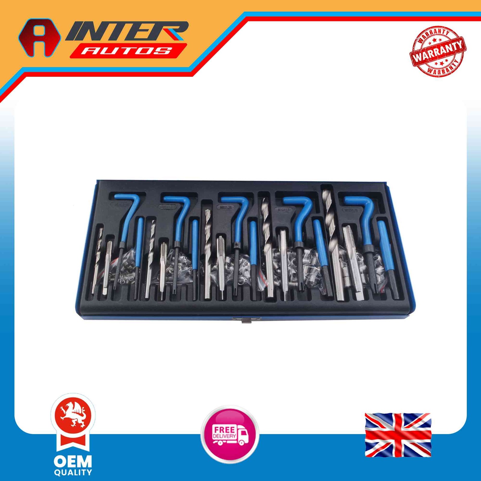 Blue Spot Tools 131 PCE Thread Repair Kit