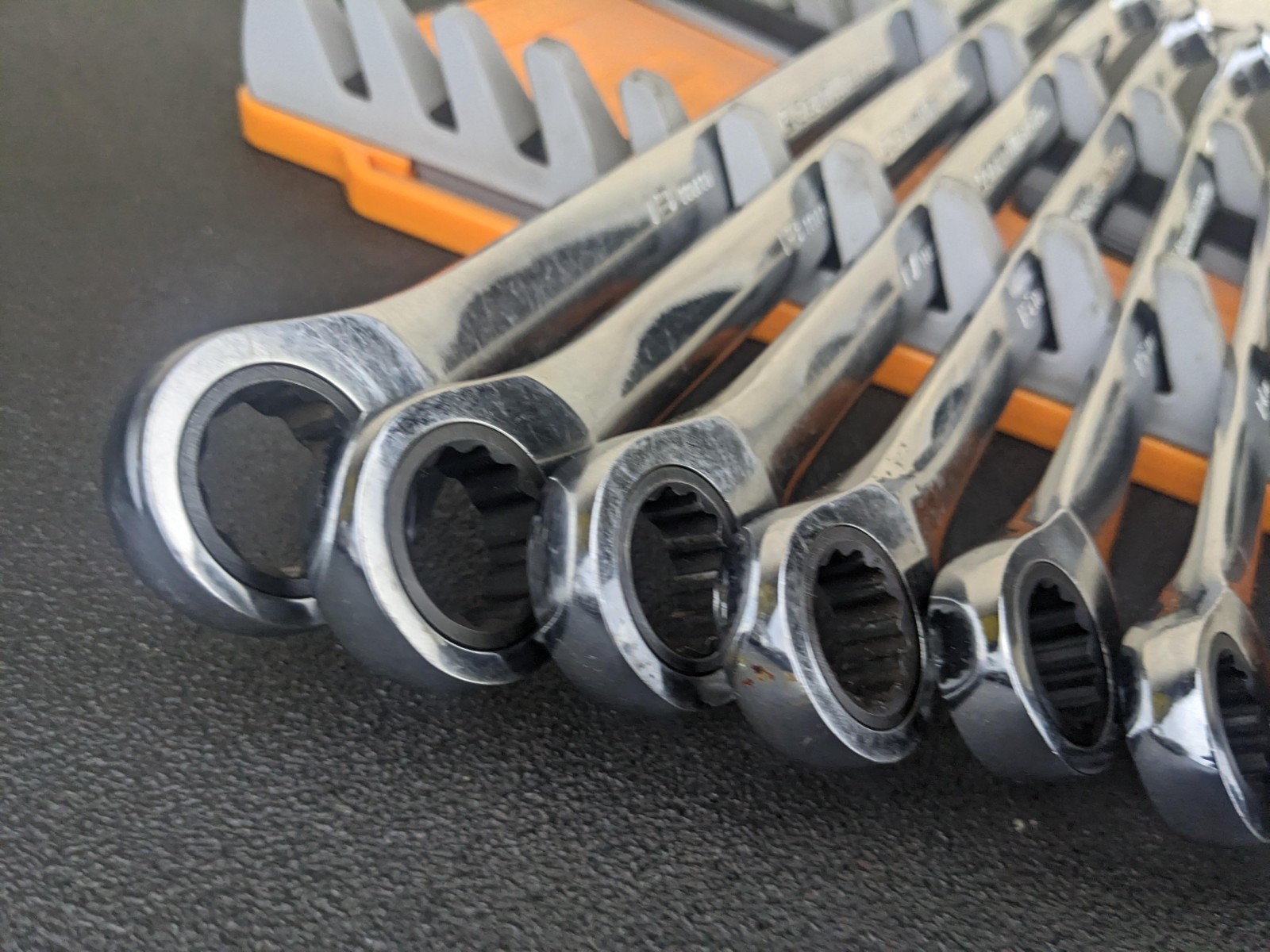 #bm676 Gearwrench 85988 12 Piece Metric XL 0º Ratcheting Double Box Wrench Set