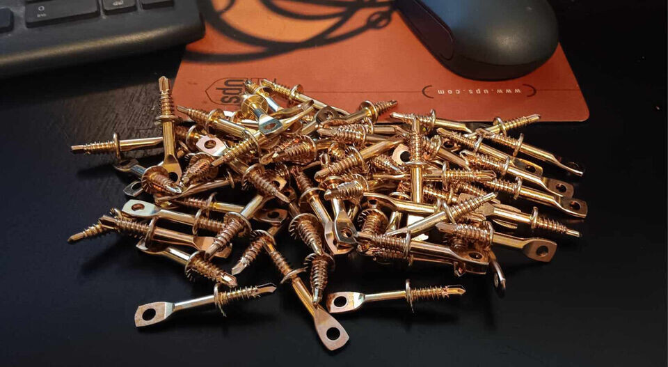 Quantity Ten I-LAG Self Drilling 2″ Eye Lag Screws ( 10 count)