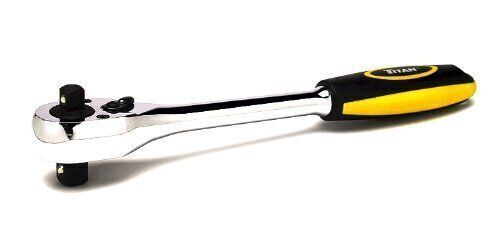 Titan Tools 11058 3/8 1/2 Dr Dual-Head Ratchet