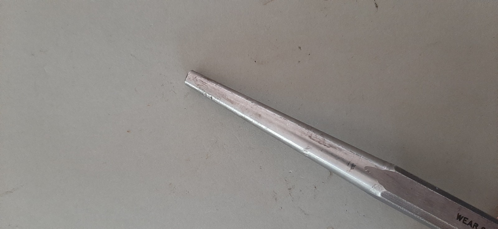 Snap On Tools USA 3/16″ Starter Punch 6″ Long PPC206 Initials 606
