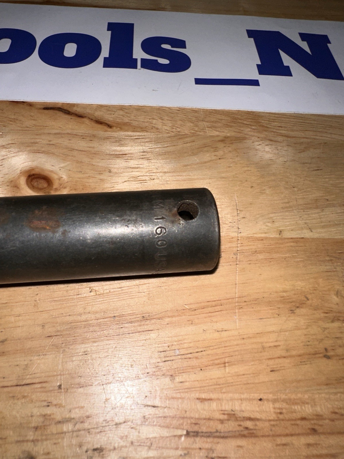 Snap On 1/2 In Drive 6 Point 1/2 In Deep Well Impact Socket SIM160 USA Tools