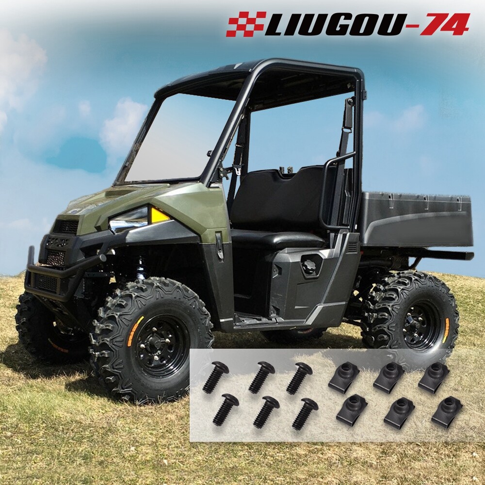 General Body Panel Torx Screw and Flat Nut Set US Fit For Polaris Ranger RZR