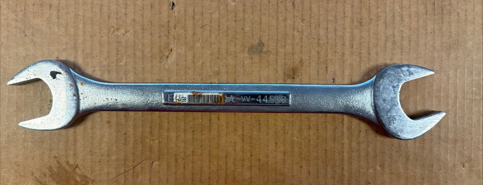 (F3826) Craftsman VV-44588 1-3/8″ x 1-7/16″ Double Open End Wrench Forged In USA