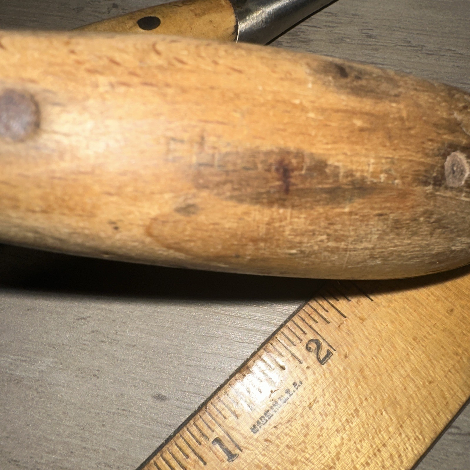 Vintage Federal Screwdriver Flat Slotted Wood Handle & Unbranded Perfect Handle