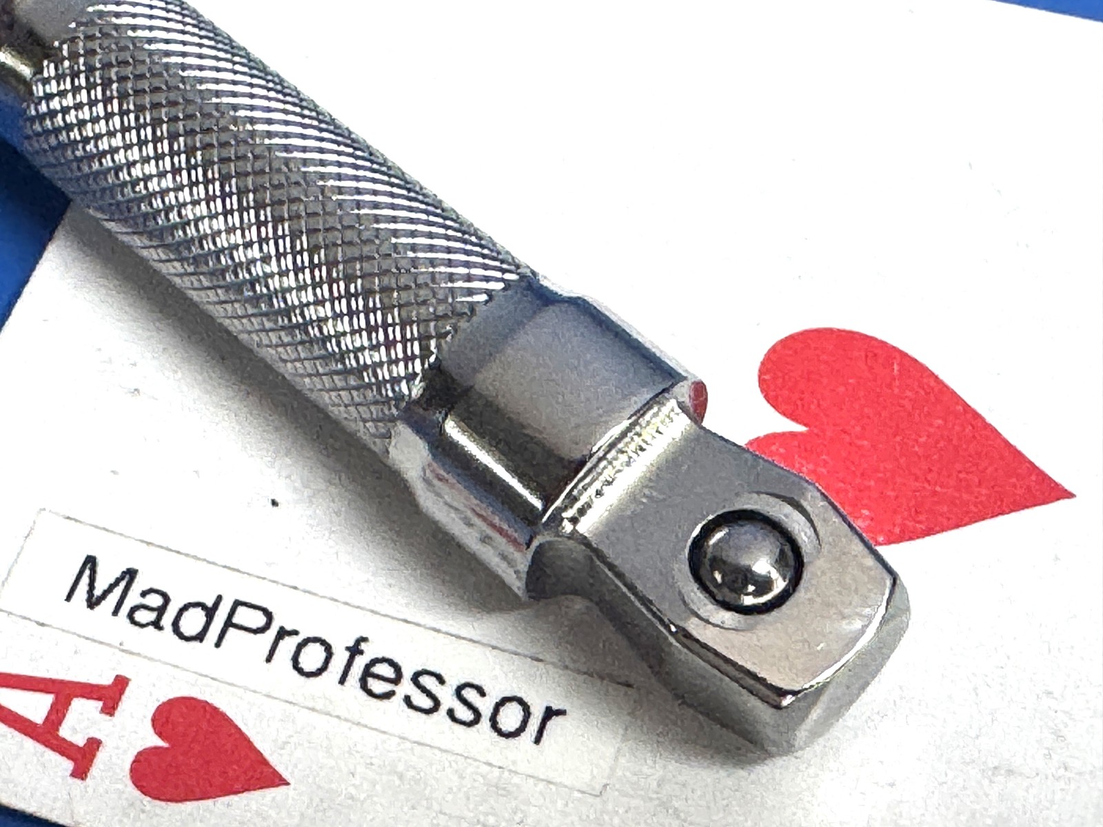 Snap-on Tools 3/8″ Knurled 3″ Chrome Wobble Socket wrench Extension FXWK3 NEW