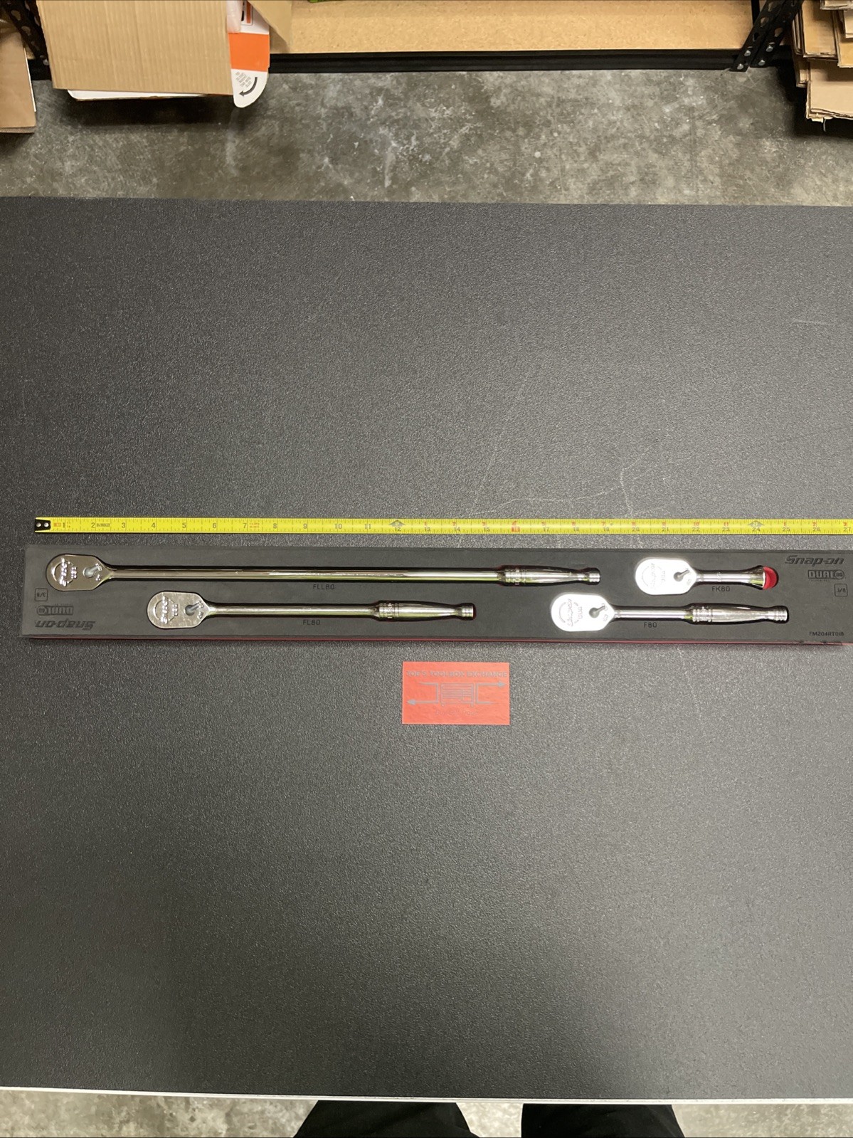Snap-on 204RT01FR 3/8″ Drive Ratchet Set Pro-fi Red FK80 F80 FL80 FLL80