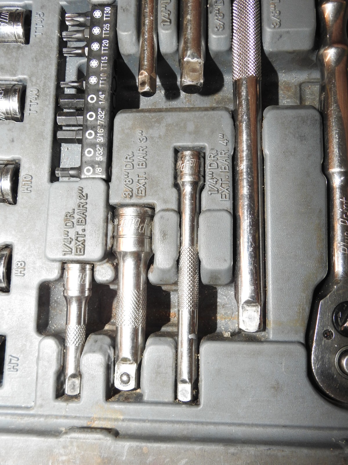 Blue-Point BLPGSSC155 155 Pc SAE Metric General Service Socket Set *Missing 3Pcs