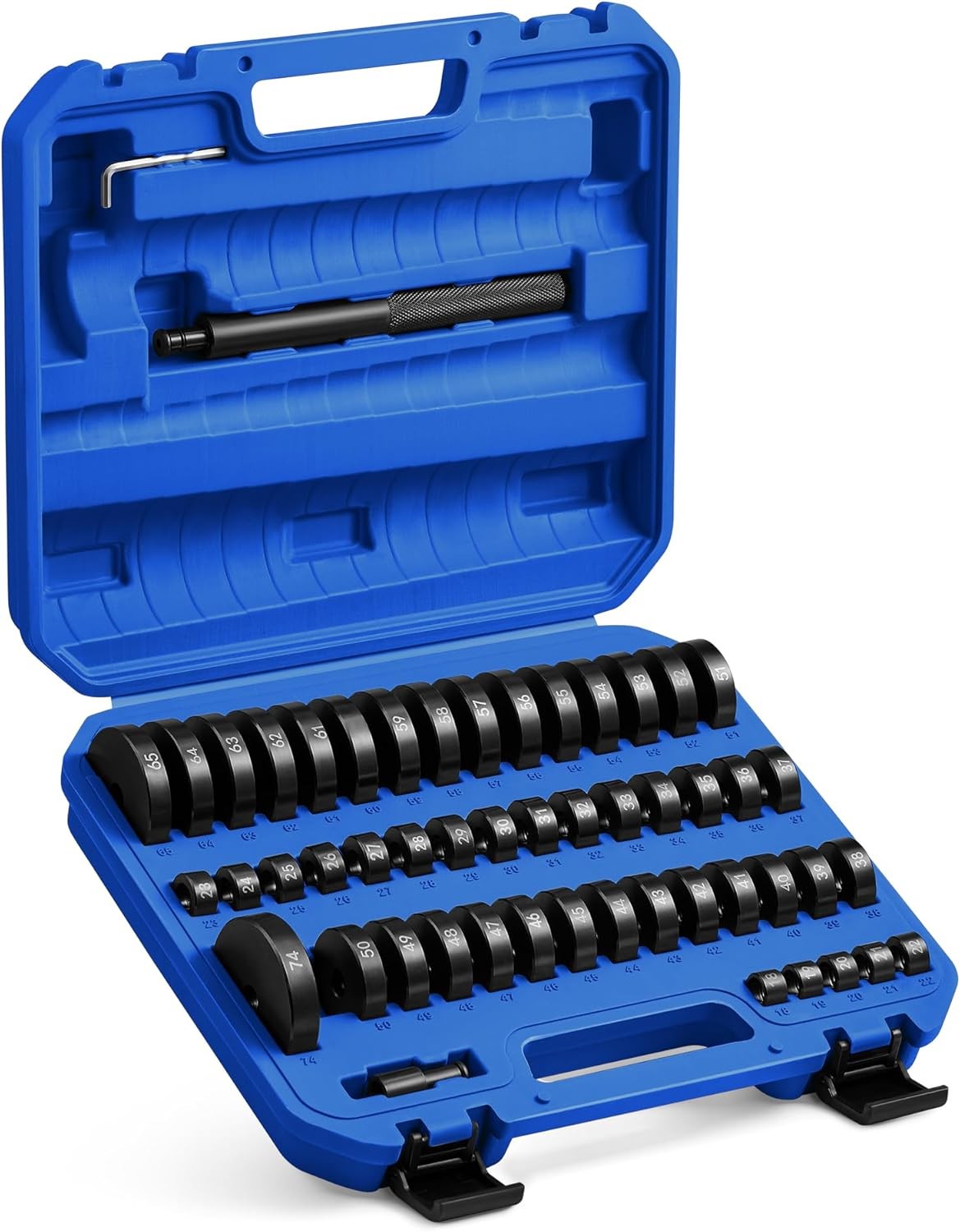 52-in-1 Custom Bushing Driver Tool Set and Transmission Wheel Axle Bearing Race