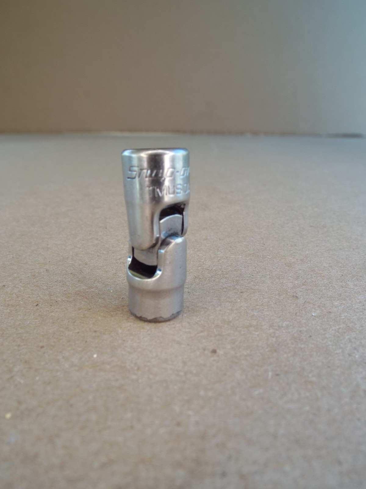 VTG Snap-on 5/16″ Swivel Socket 1/4″ Dr 6 Pt TMUS101A USA Good Condition -(Read)