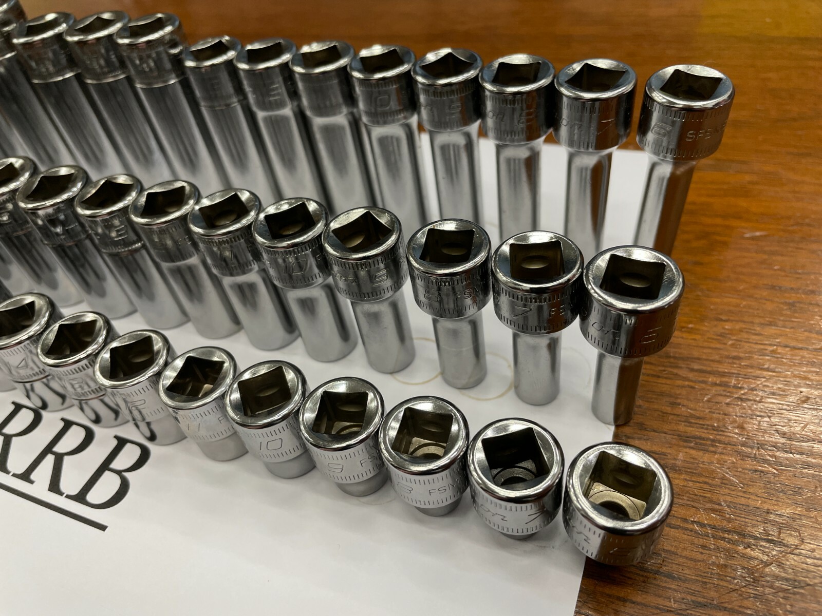 Snap-on Tools USA NEW 87pc 1/4 & 3/8″ Drive Metric 6PT Chrome MASTER SOCKET SET