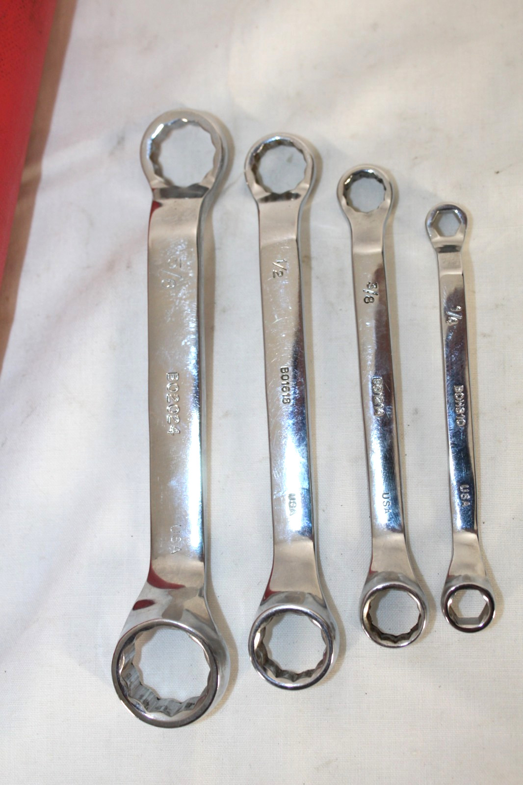 MAC Tools SAE Offset 12 point Box End Wrench Set w/ Pouch, 1/4″ thru 3/4″
