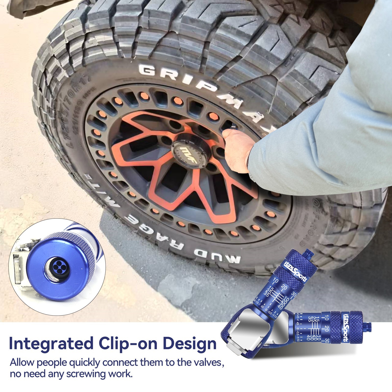Quick Connect Tire Deflators for Off-Roading & Sand Driving – VTONSPORTS